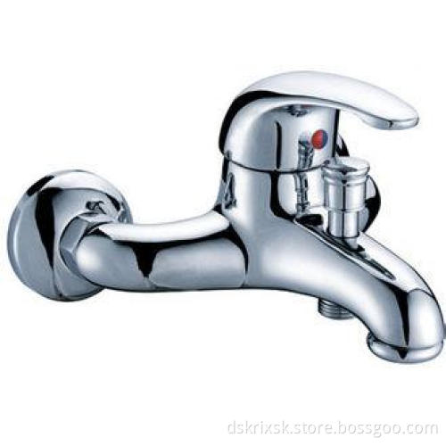 Low Pressure Wall Mounted Bathtub Mixer Taps / Bathroom Mix